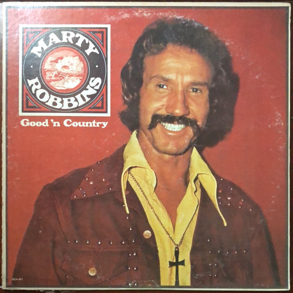 Marty Robbins Good 'N Country Vinyl Lp '74
